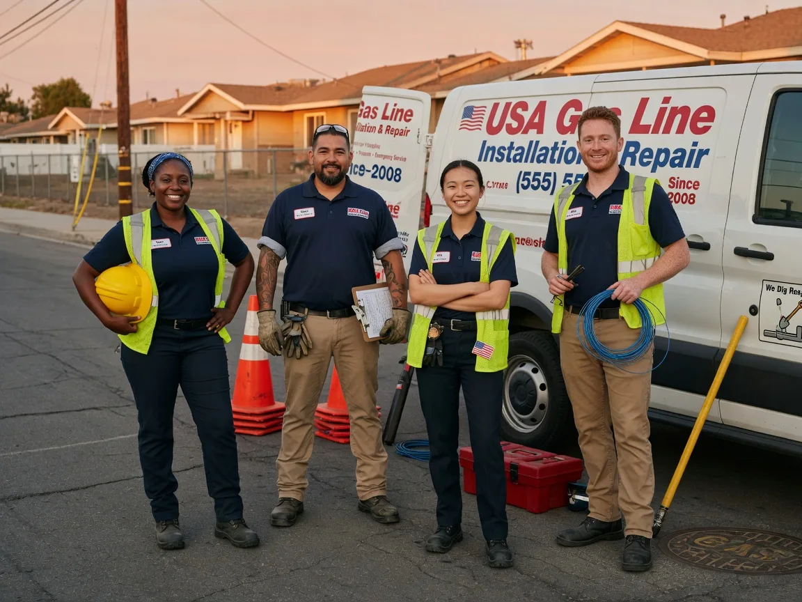 Gas Line Installation company in Morongo Valley, CA